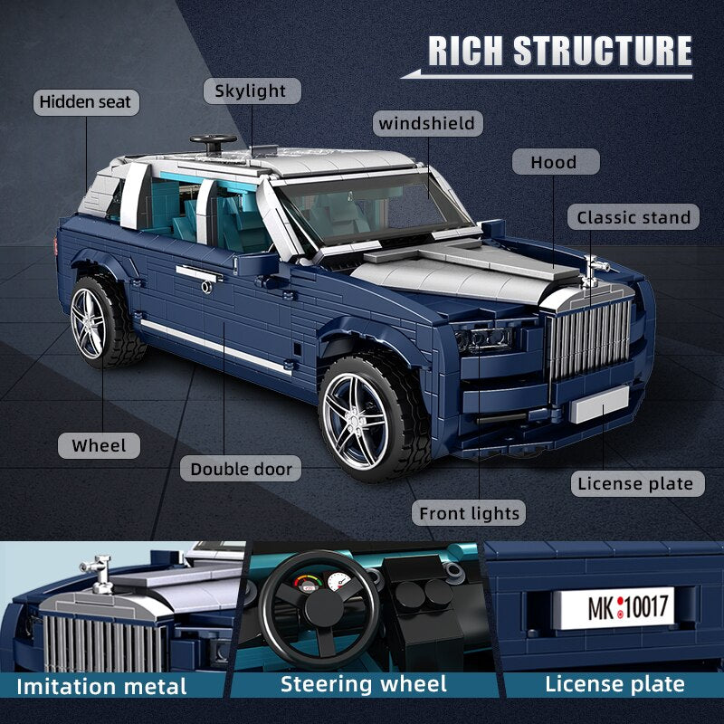 Mould King 10017 Rolls-Royce Cullinan