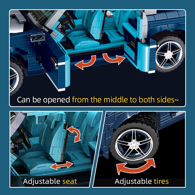 Mould King 10017 Rolls-Royce Cullinan