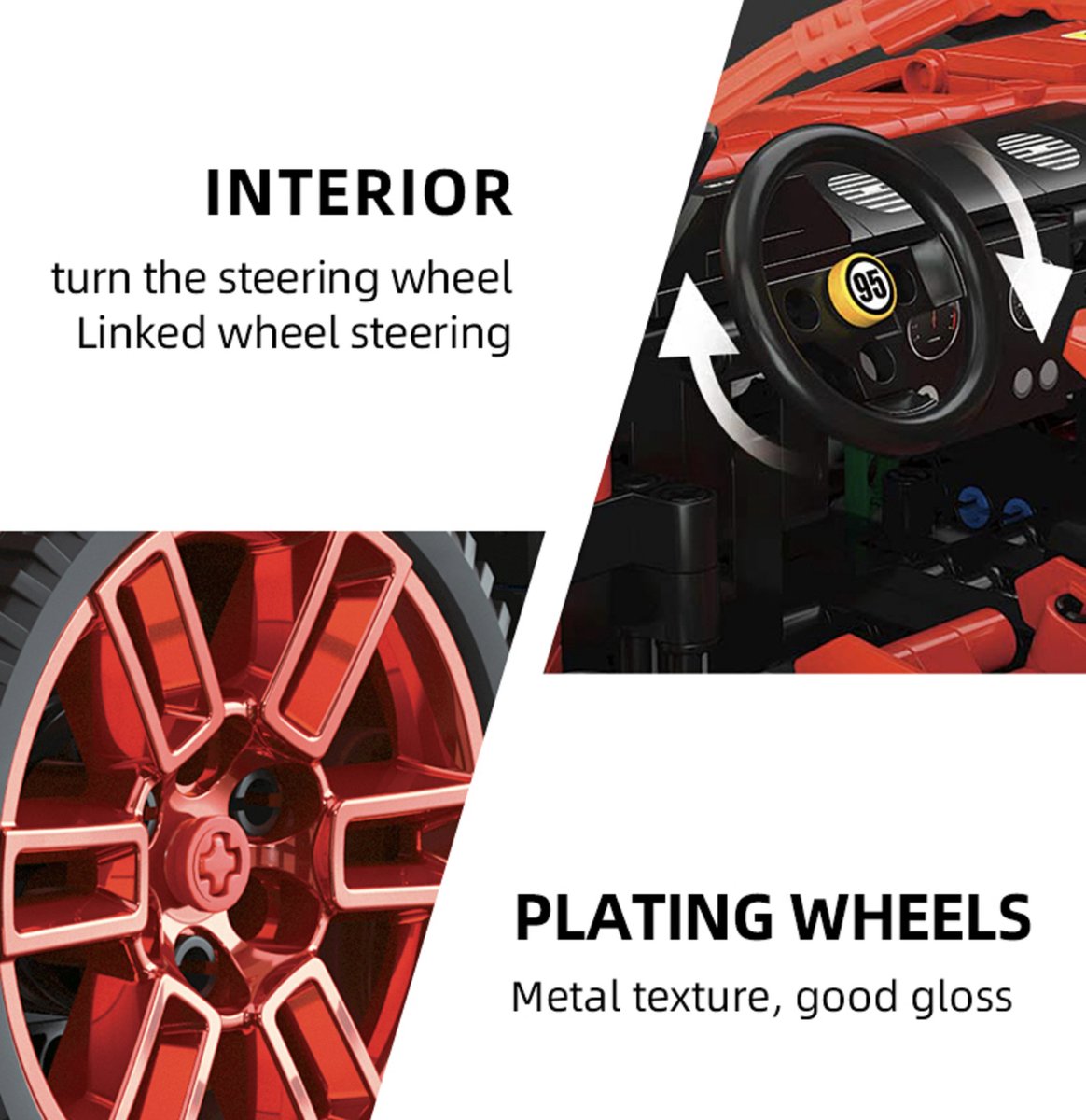 Mould King 13095 - Ferrari F40