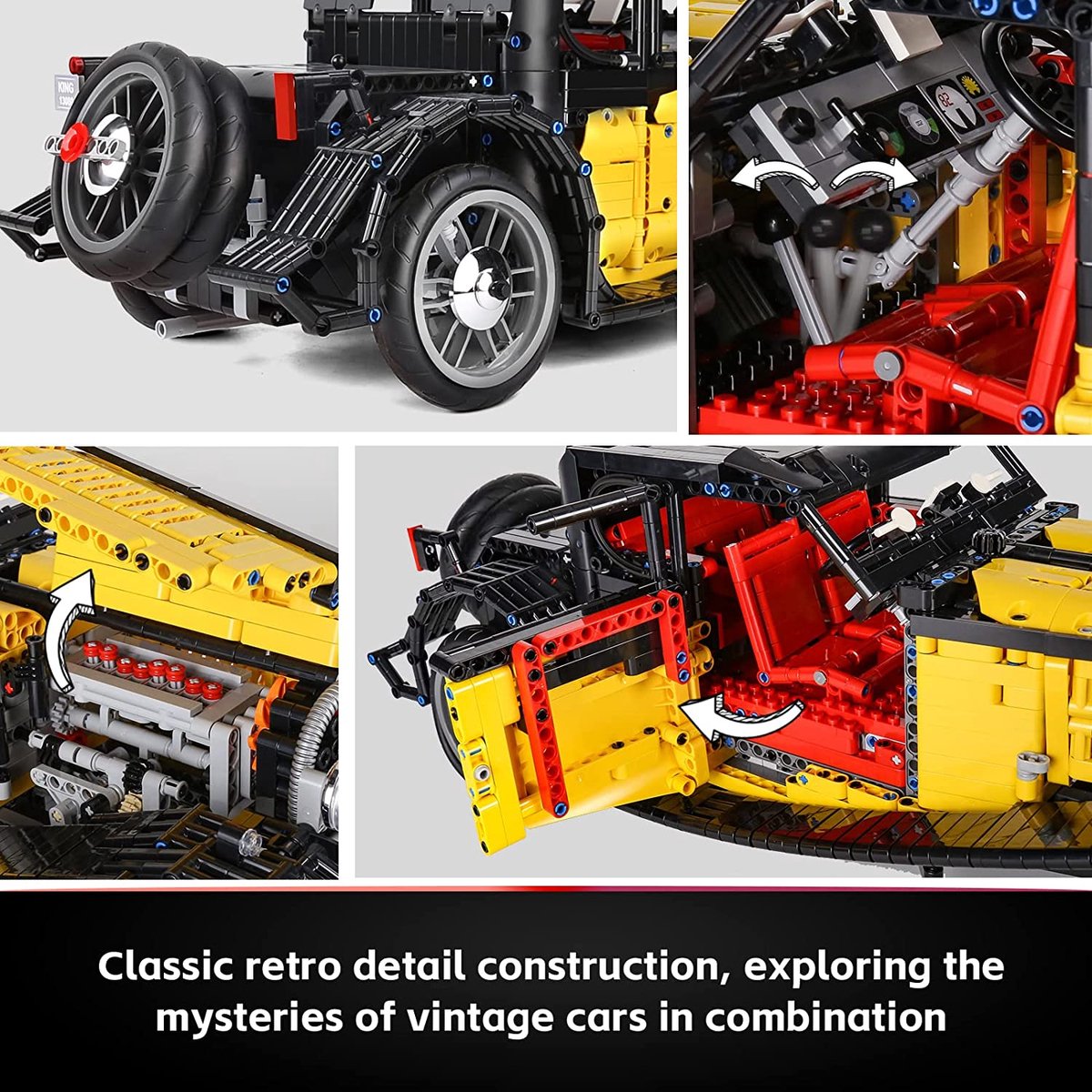 Mould King 13080 - Bugatti T50