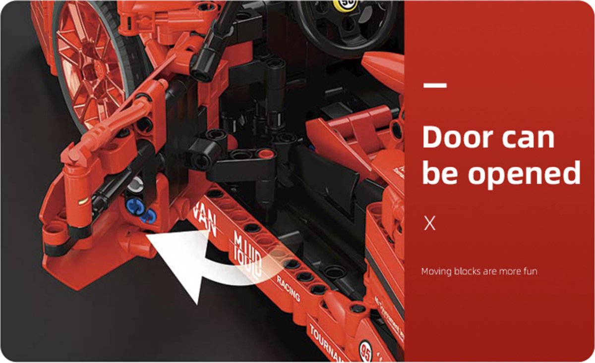 Mould King 13095 - Ferrari F40