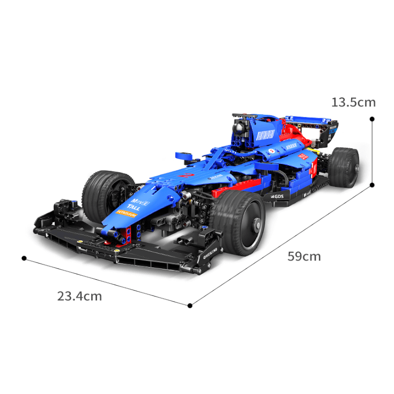 Mould King 18024B Formula 1 Blauw