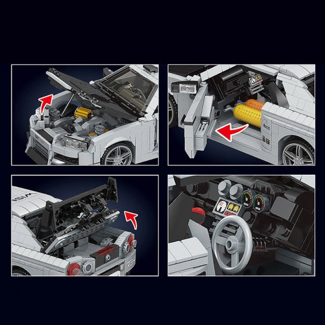 Mouldking 10113 - Nissan Skyline GTR R34