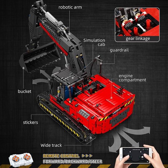 Mould King - 17033 Graafmachine