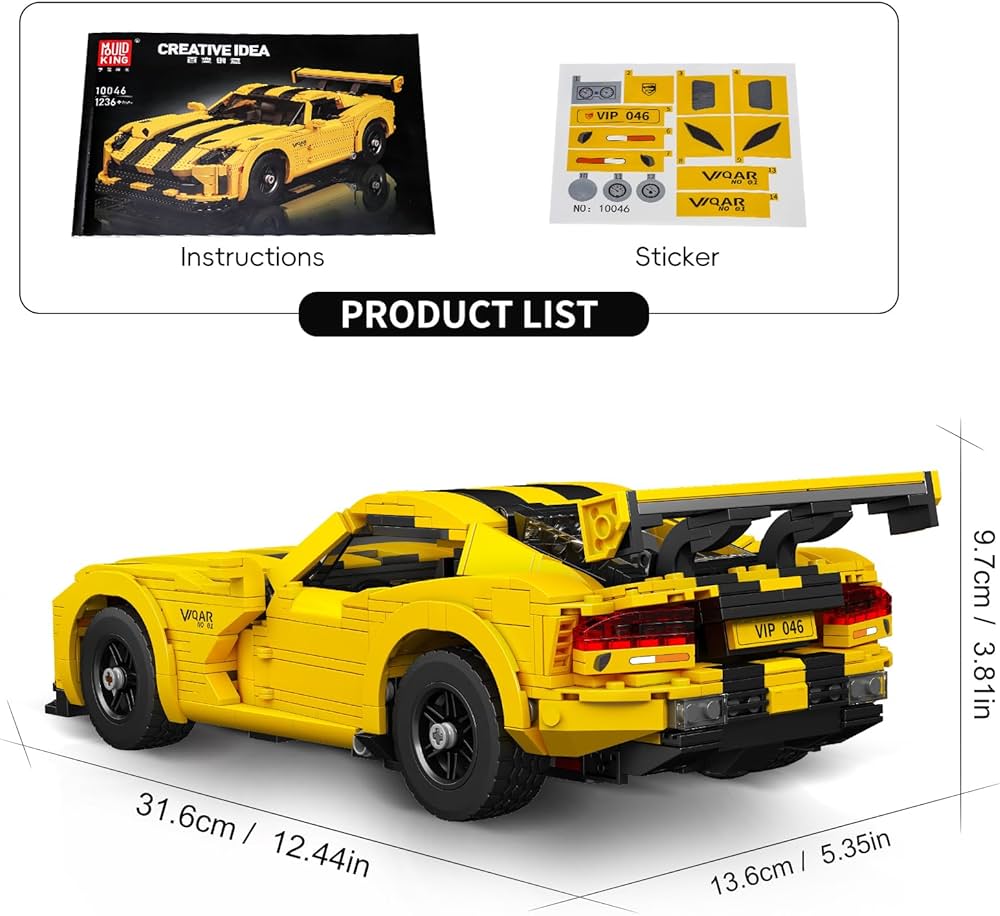 Mould King 10046 - Dodge Viper