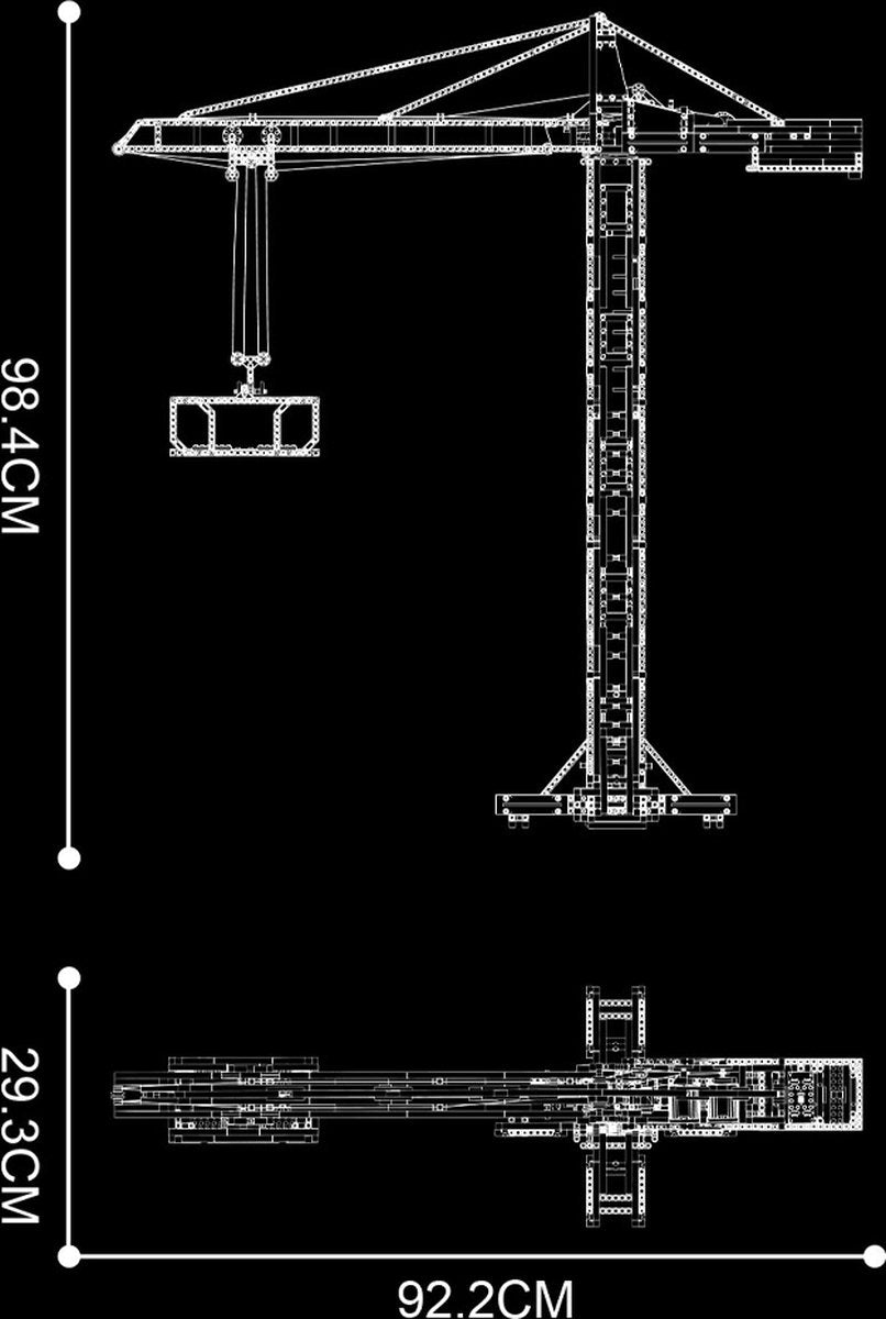 Mould King 17004 - Toren Kraan