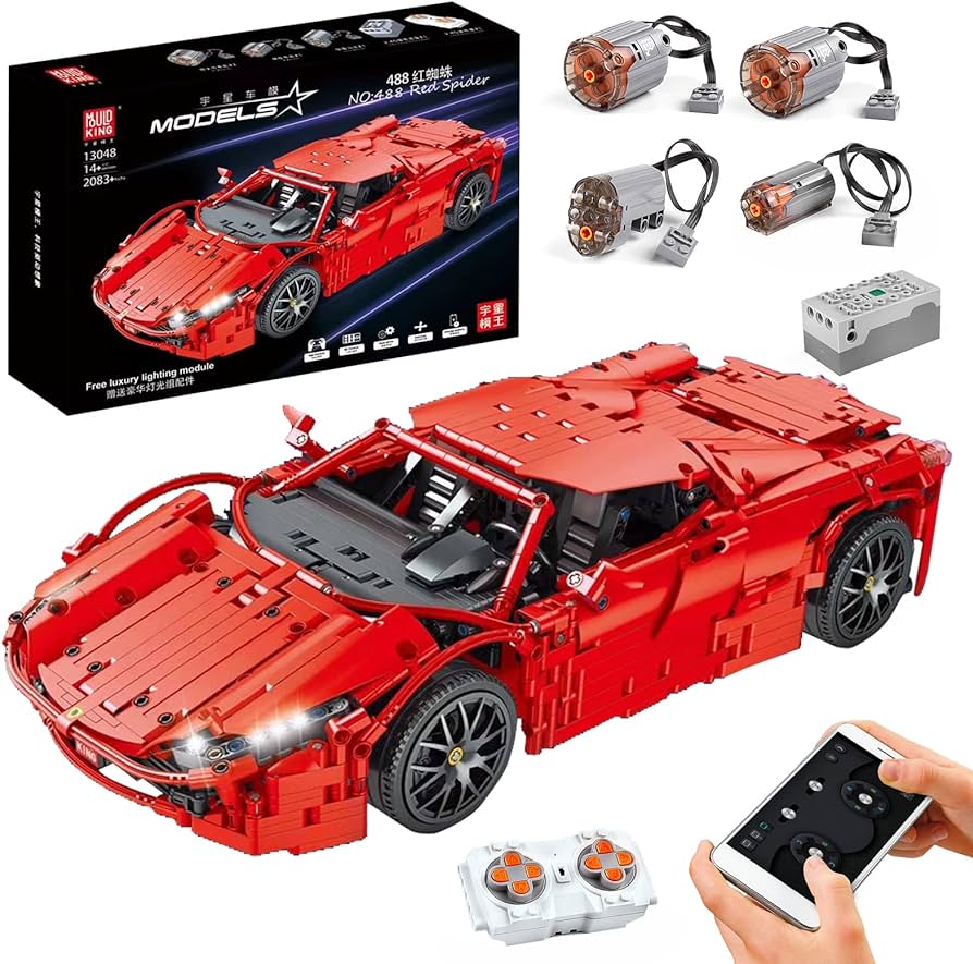 Mould King 13048 - Ferrari 488 Spider