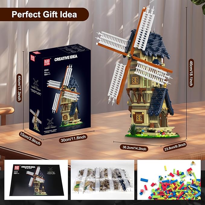 Mould King 10060 - Nederlandse Molen