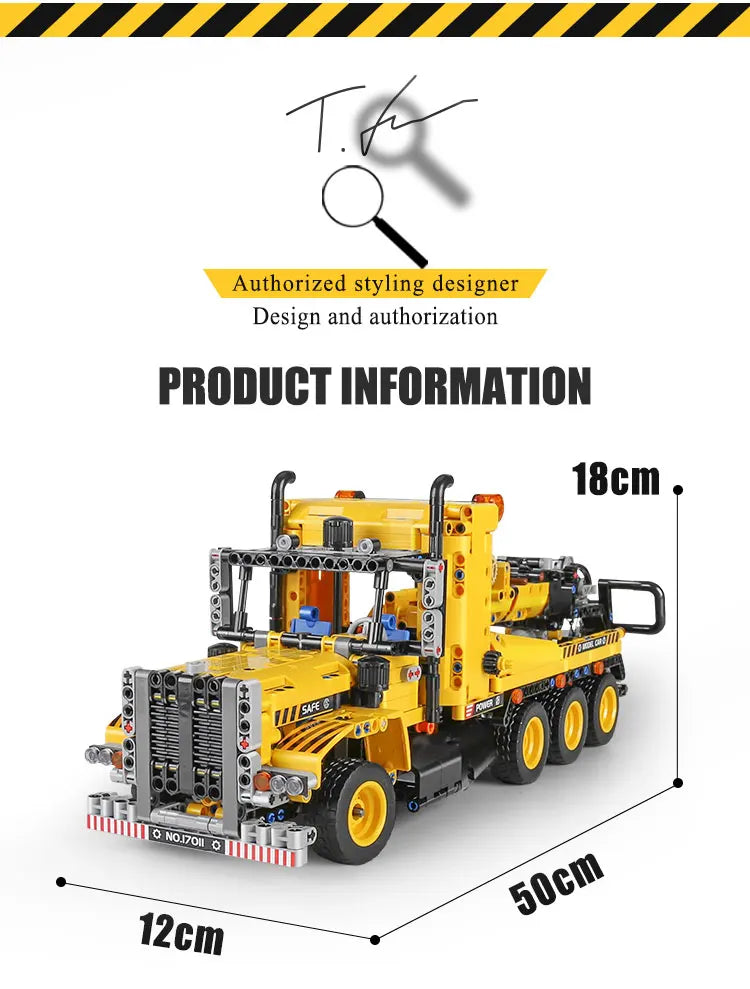 Mould King 17011 Wegenwacht Takelwagen