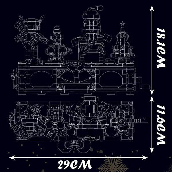 Mouldking 10162 - Kerst Band