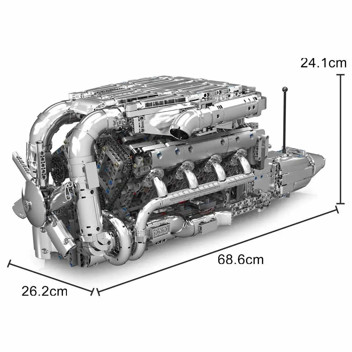 Mouldking 10168 - V8 Motorblok