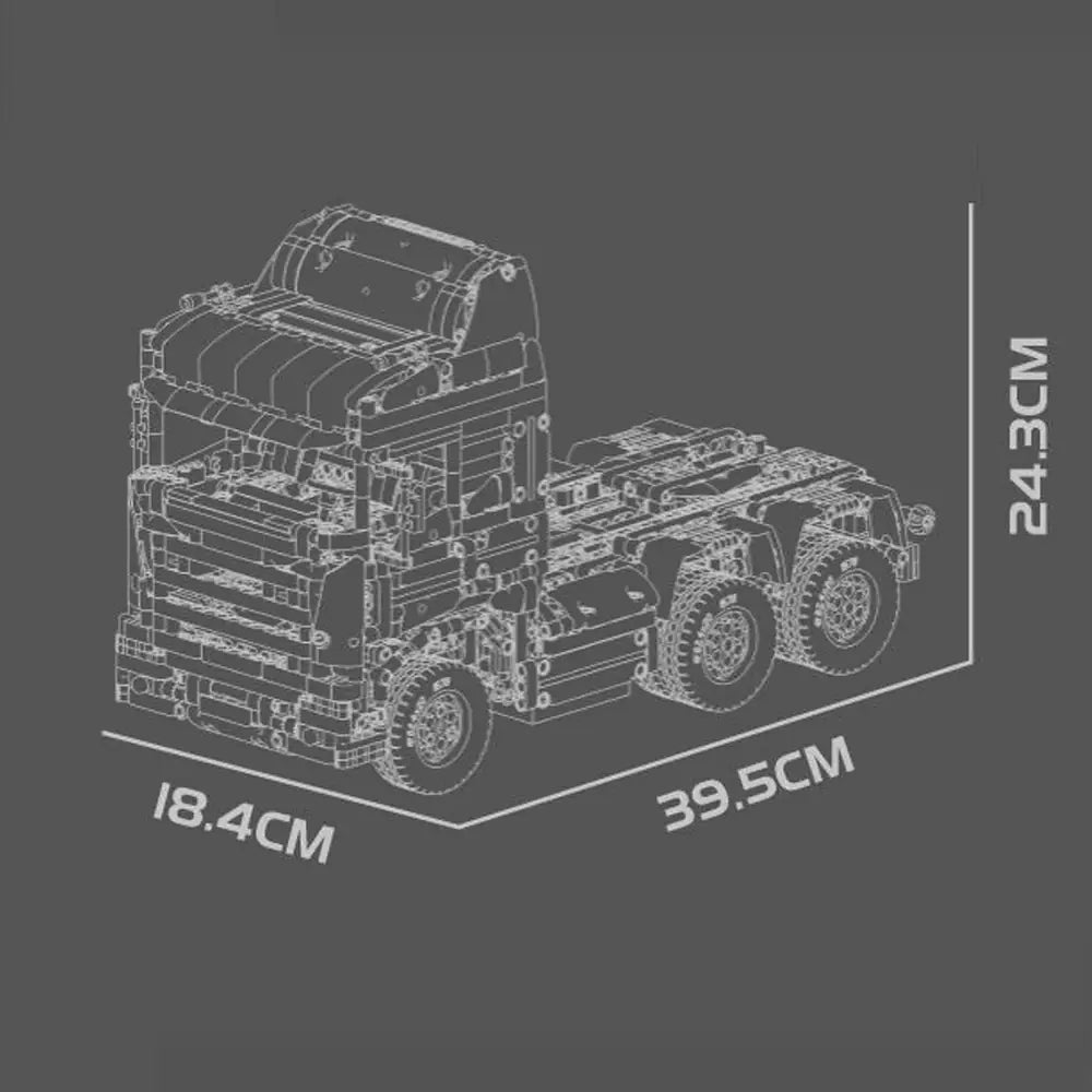 Mouldking 13203 - Scania Vrachtwagen