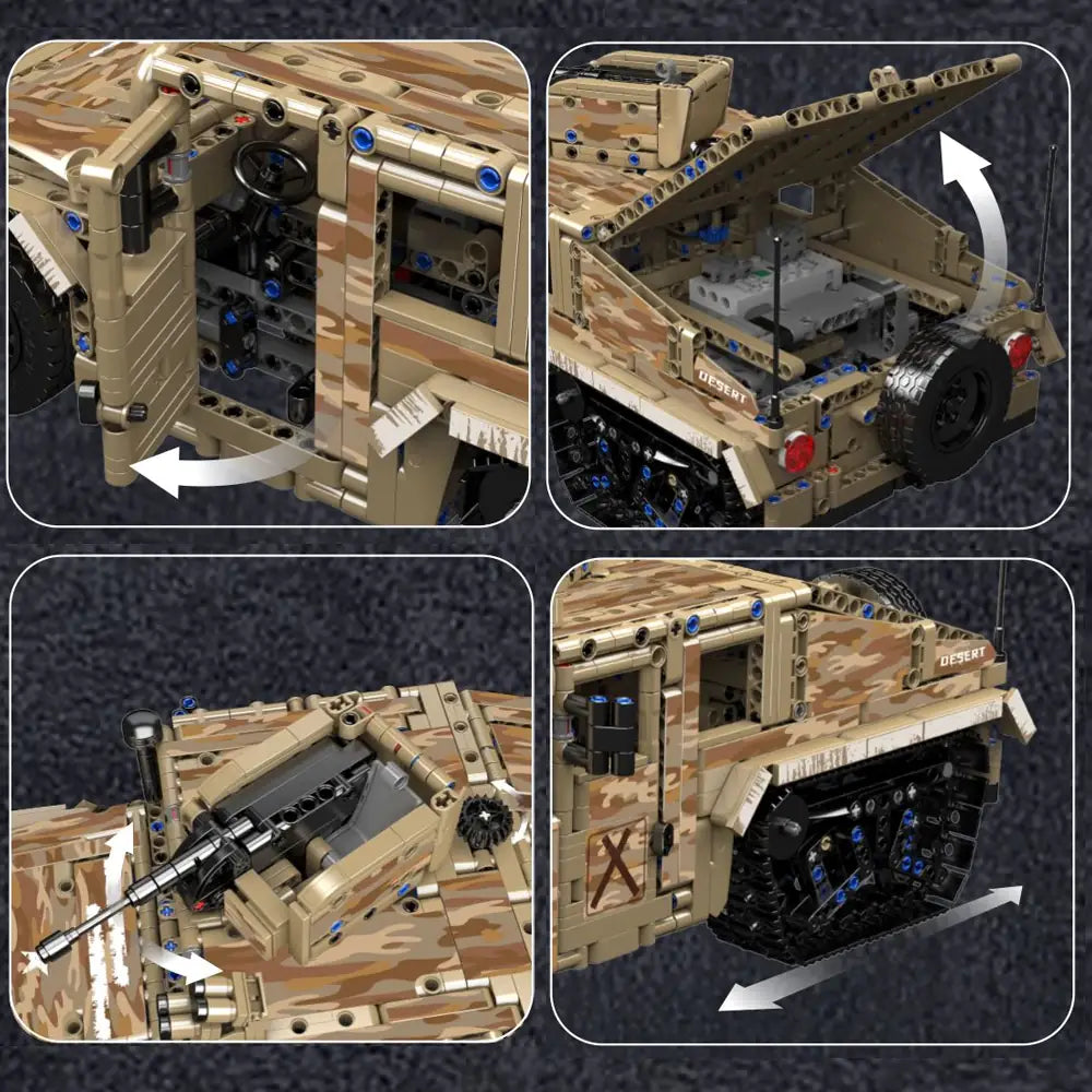 Mouldking 20047 - Leger Hummer