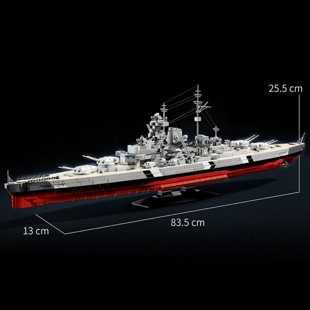 12GO 98005 - Bismarck Marineschip