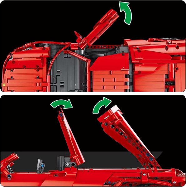 Mould King 13048 - Ferrari 488 Spider