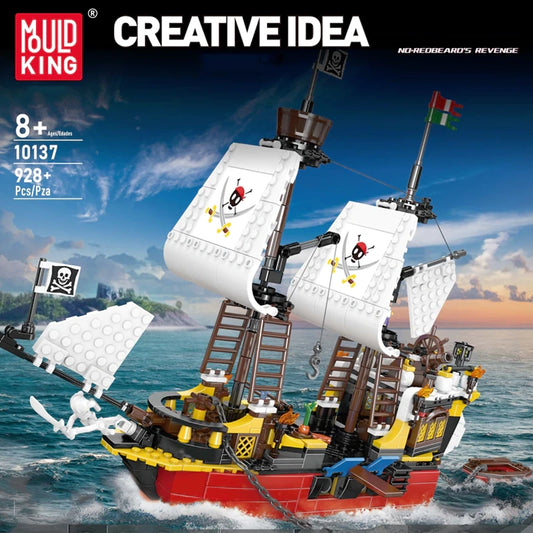 Mouldking 10137 - Piraten Boot