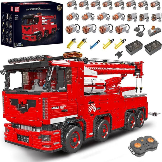 Mouldking 19008s - Sleepwagen XXL (Vlaggenschip)