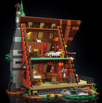 Mouldking 16053 - Kerst Boshut inclusief LED