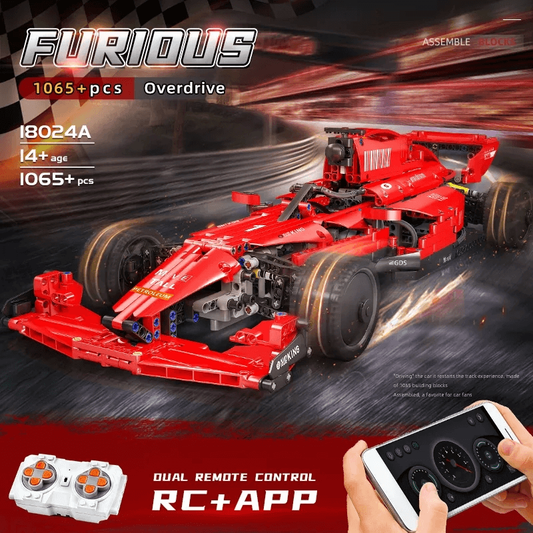 Mould King 18024A Formula 1 Rood