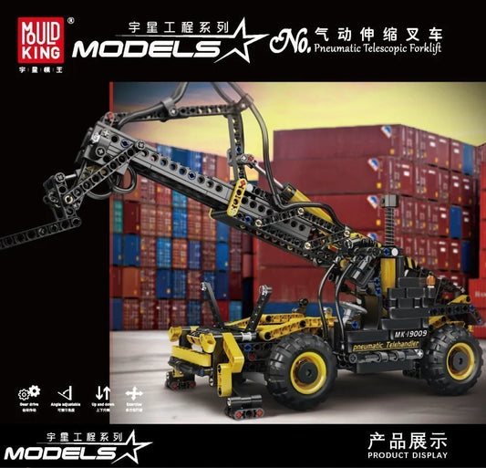 Mould King 19009 - Container Heftruck