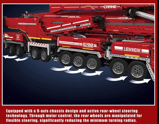 Mouldking 17008 - Liebherr Kraan