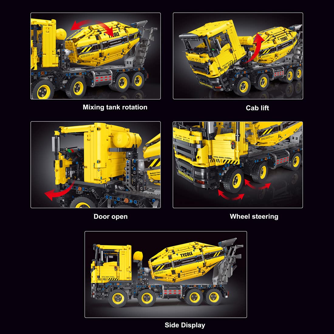 TGL T4005 - Beton Mixer / Pompwagen