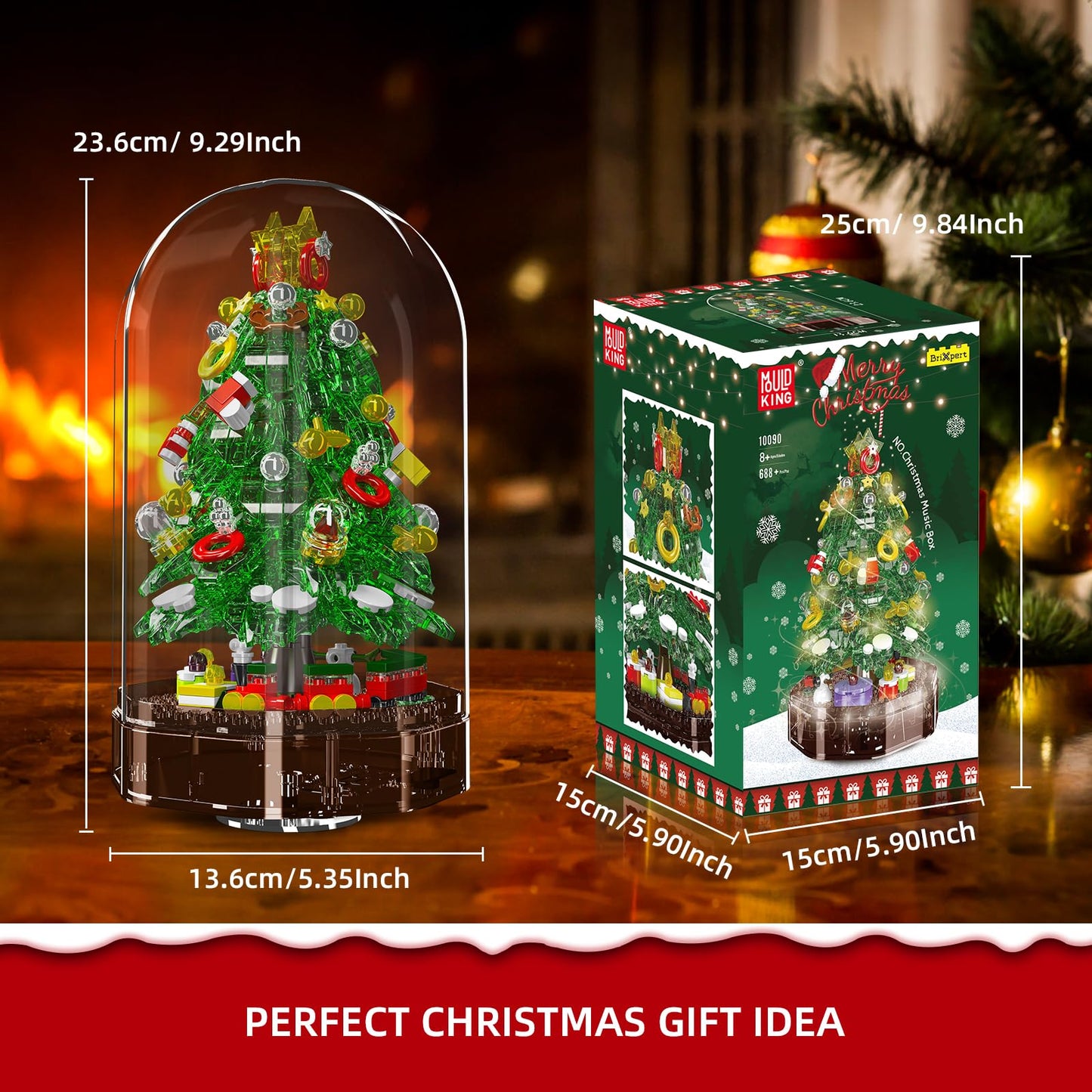 Moouldking 10090 - Kerst Muziek Box