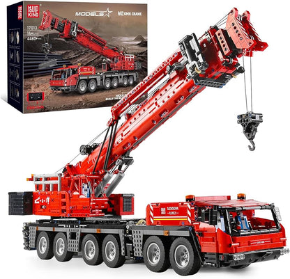 Mould King 17013 - Mobiele Kraan Rood