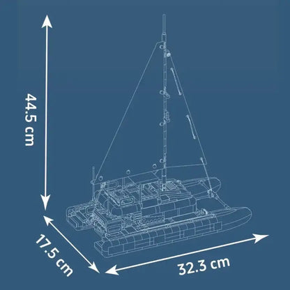 Mouldking 10217 - Catamaran