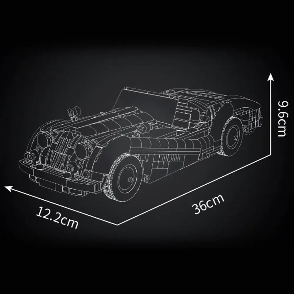 Mouldking 10236 - Jaguar XK140 OTS Oldtimer