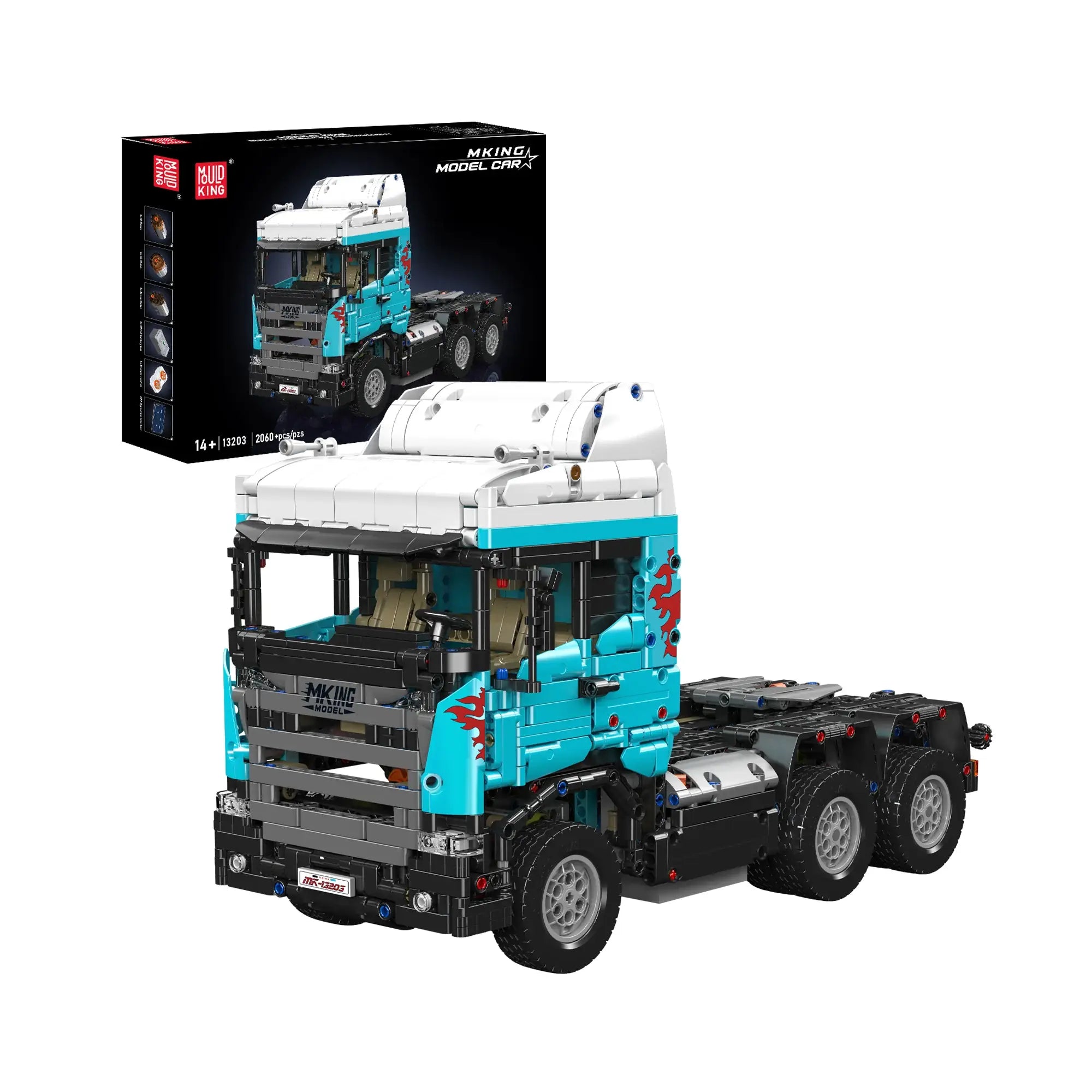 Mouldking 13203 - Scania Vrachtwagen – Cubear