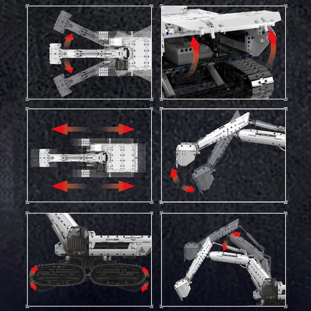 Mouldking 17079 - Graafmachine Sci-Fi RC