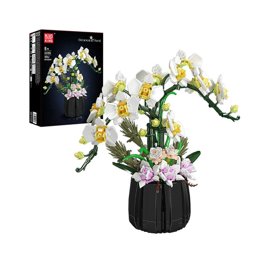 Mouldking 24108 - Orchidee Bloeket