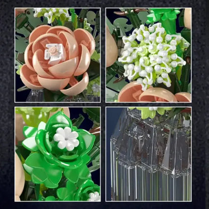 Mouldking 24109 - Rozen Boeket