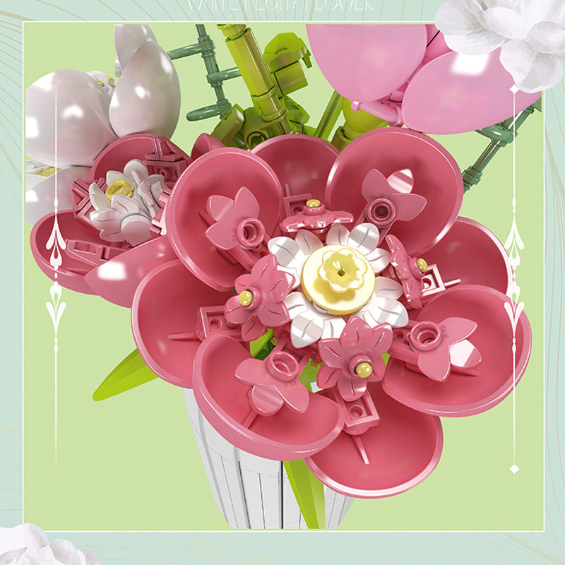 Mould King 10059 Peony Boeket