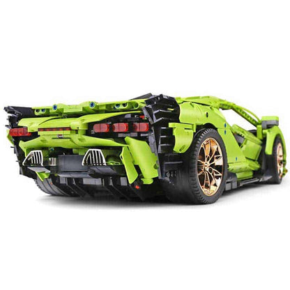 Mould King 13057S - Lamborghini Sian Groen