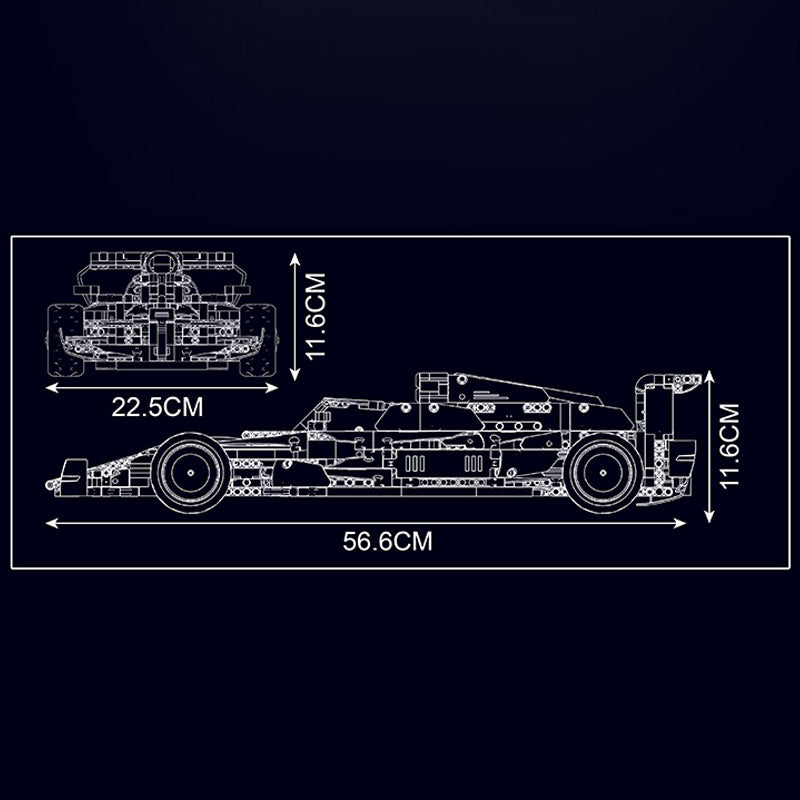 Mould King 13151 - Formule 1 Alpha Romeo RC