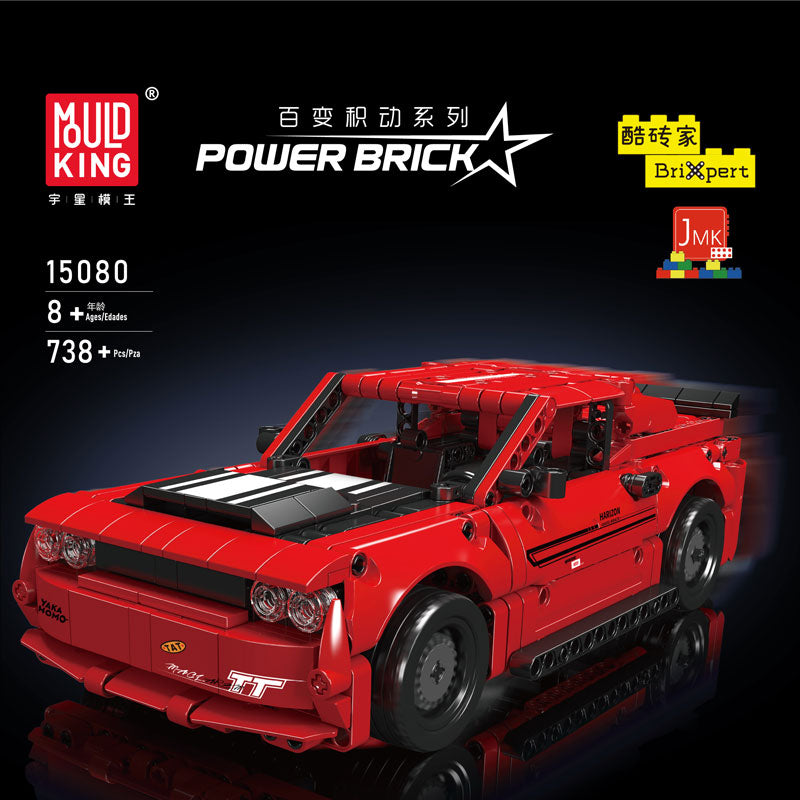Mould King 15080 Pull-Back Auto Rood