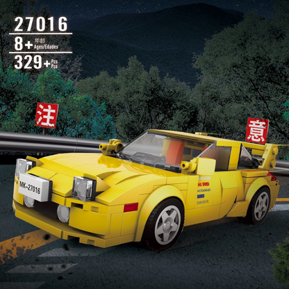Mould King 27016 Mazda RX-7 Geel