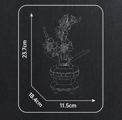 Mouldking 24119 - Kleine Orchidee