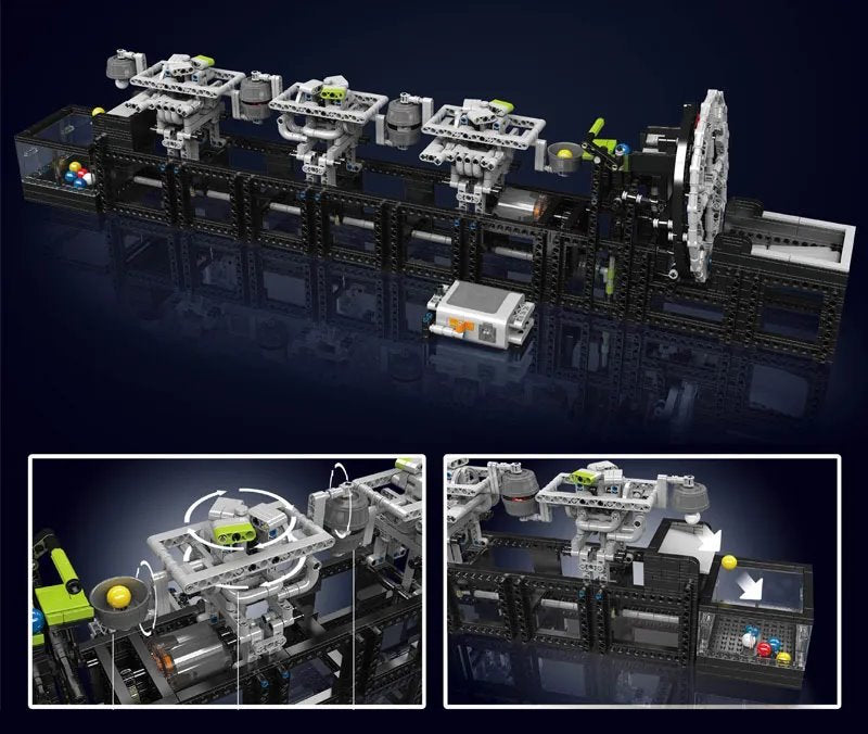 Mould King 26011 - Knikkerbaan