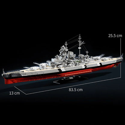 12GO 98005 - Bismarck Marineschip
