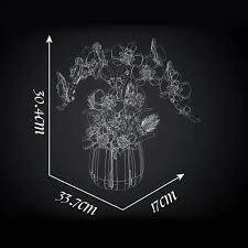 Mouldking 24108 - Orchidee Bloeket