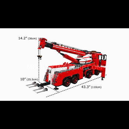 Mouldking 19008s - Pneumatische Sleepwagen